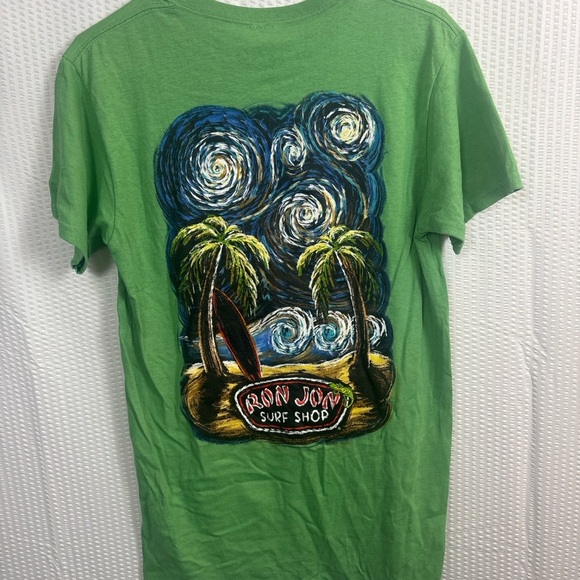 Ron Jon Surf Shop Green Tee - Picture 1 of 4